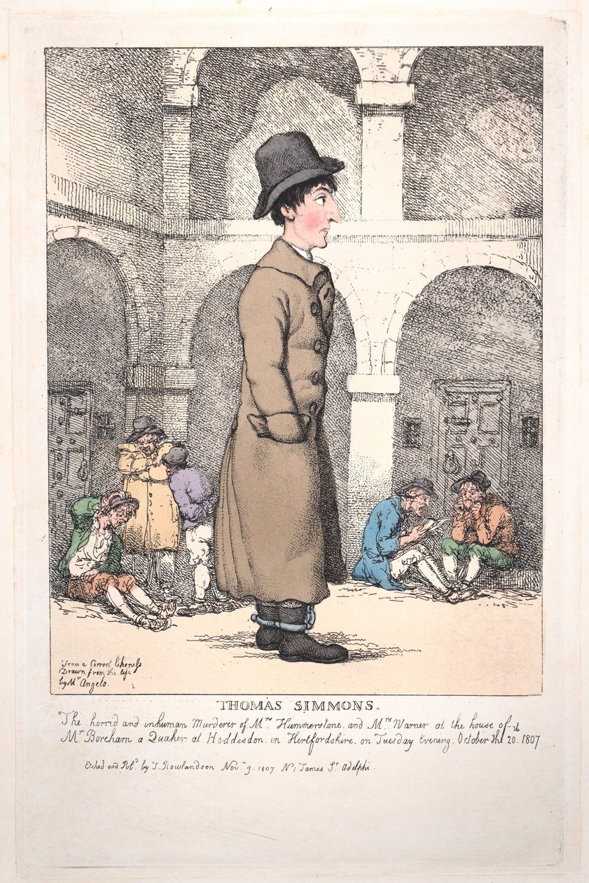 Thomas Simmons, 9. marraskuuta 1807, 9. marraskuuta 1807. tekijältä Thomas Rowlandson