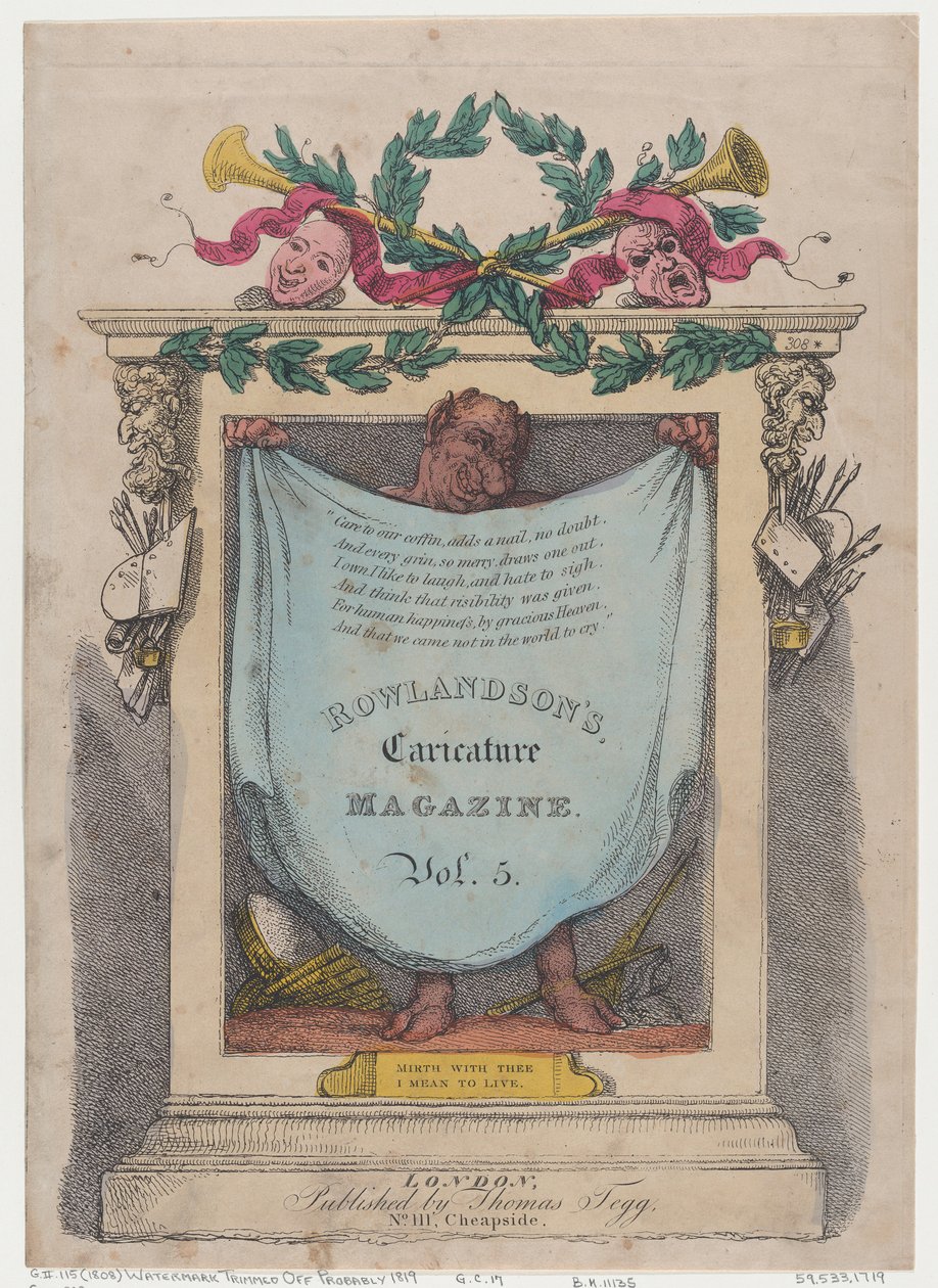 Otsikkosivu, Rowlandson