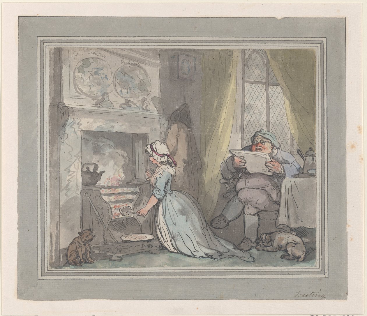 Paahto, 1783-90, 1783-90. tekijältä Thomas Rowlandson