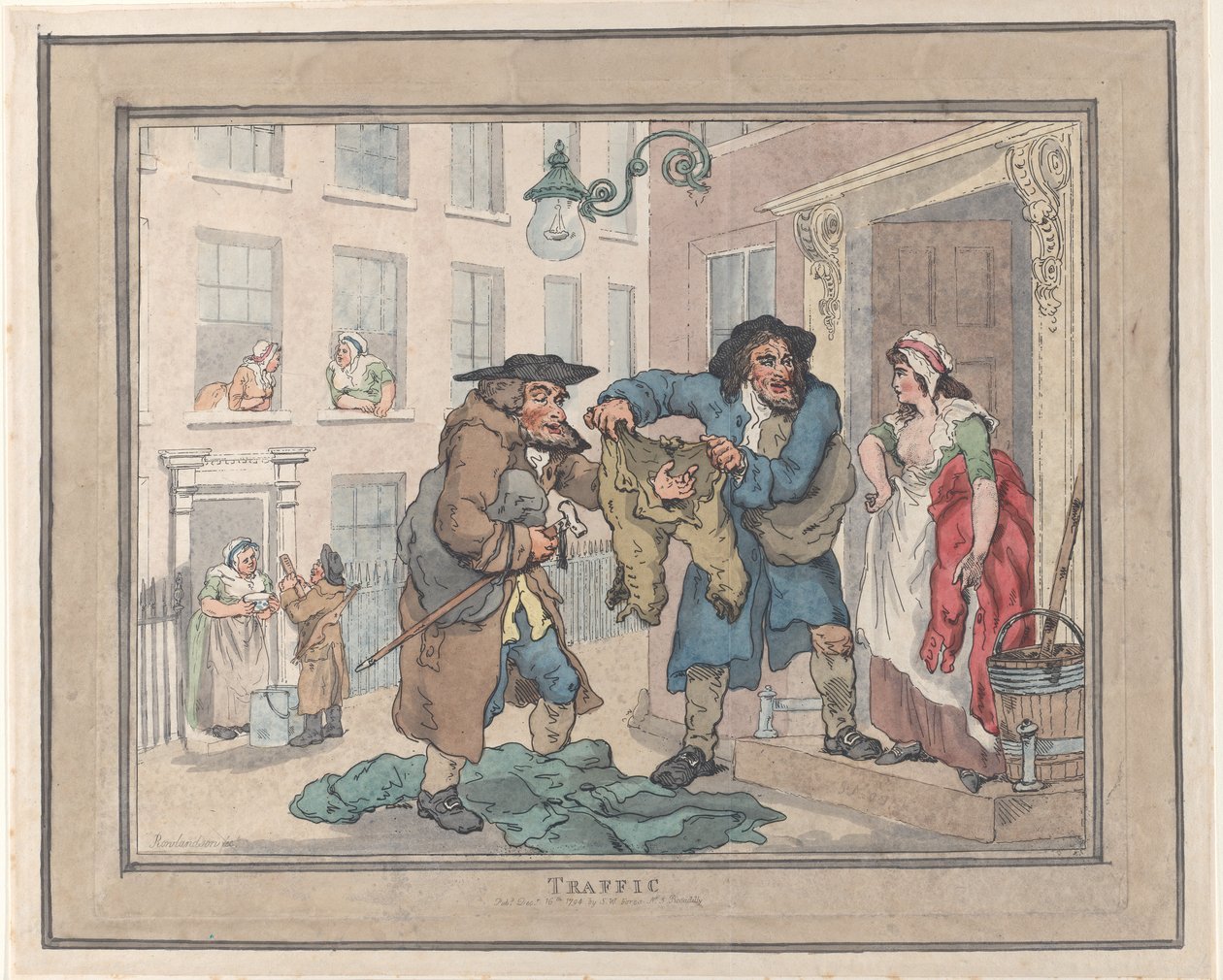 Trànsit, 1791., 1791. finlandès tekijältä Thomas Rowlandson