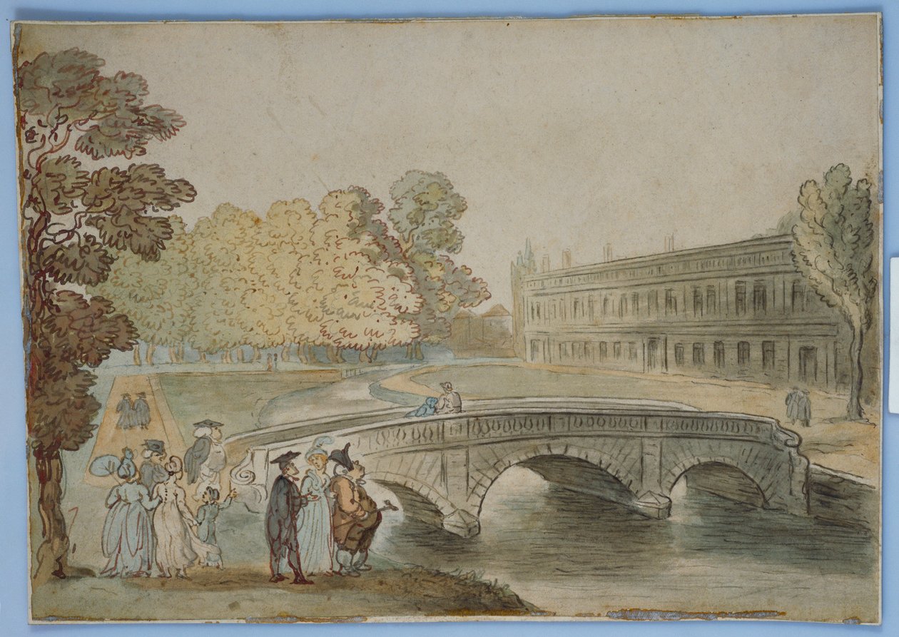 Trinity Library, Cambridge tekijältä Thomas Rowlandson