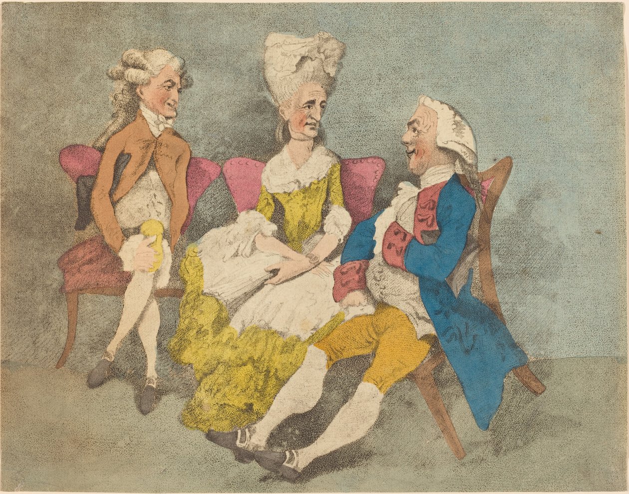 Kaksi kieliä jouseesi tekijältä Thomas Rowlandson