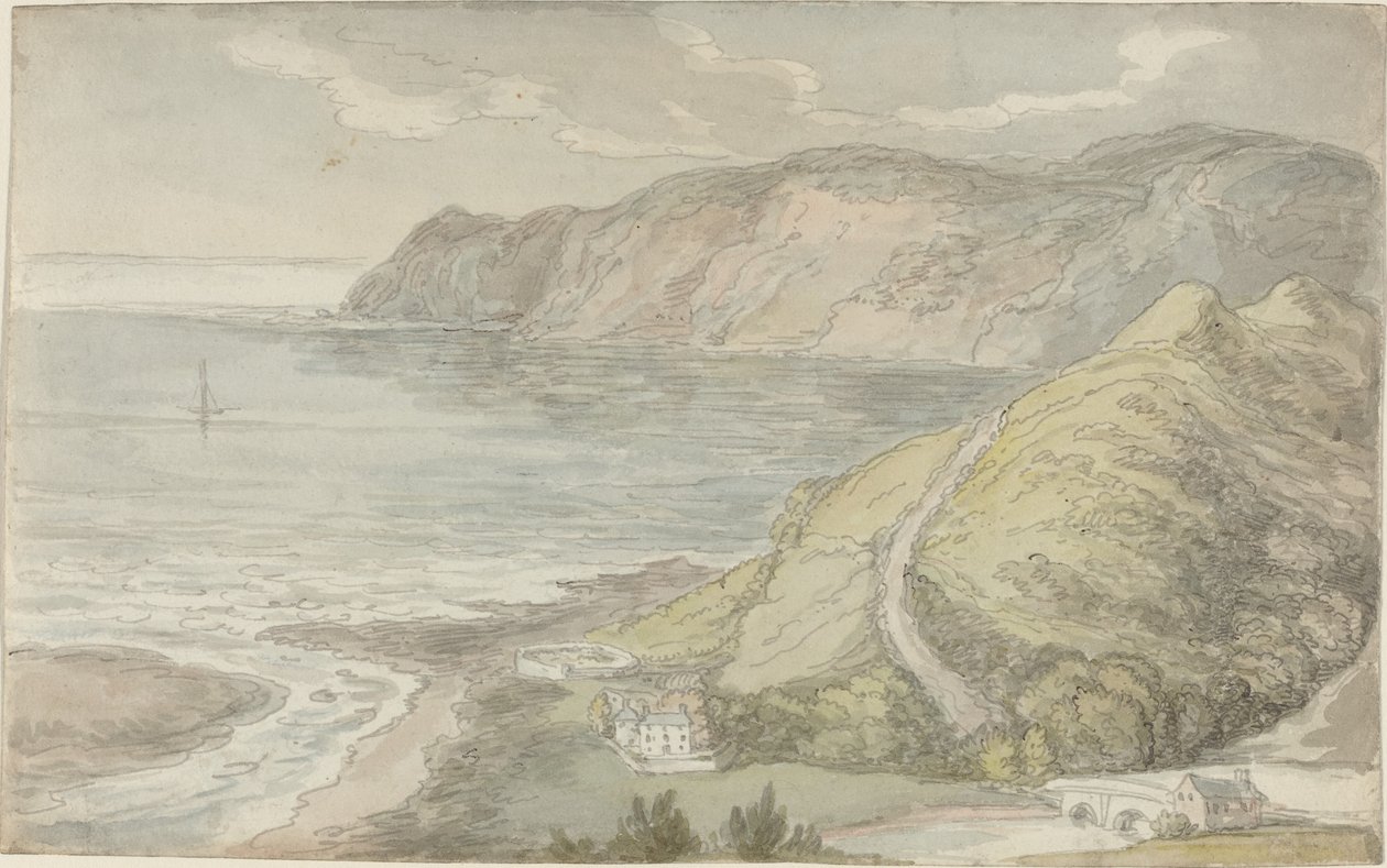 Näkymä Inn at Lyntonista tekijältä Thomas Rowlandson