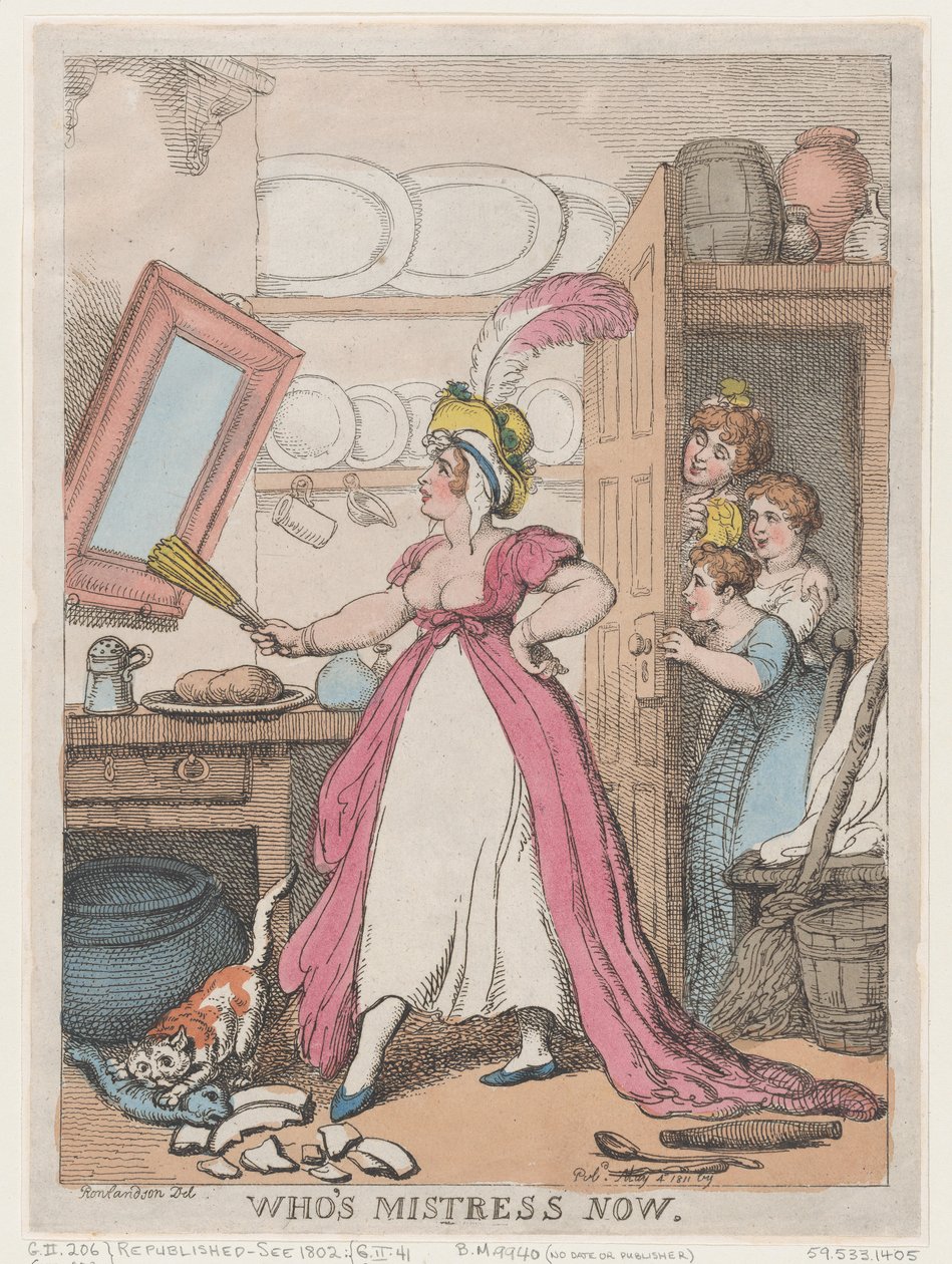 Kuka on rakastajatar nyt, 4. toukokuuta 1811, 4. toukokuuta 1811. tekijältä Thomas Rowlandson