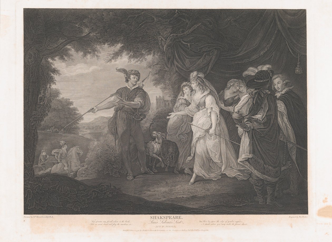 Prinsessa, Rosaline jne. Shakespeare, Love