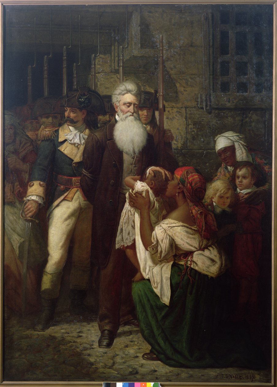 John Brownin siunaus tekijältä Thomas Satterwhite Noble