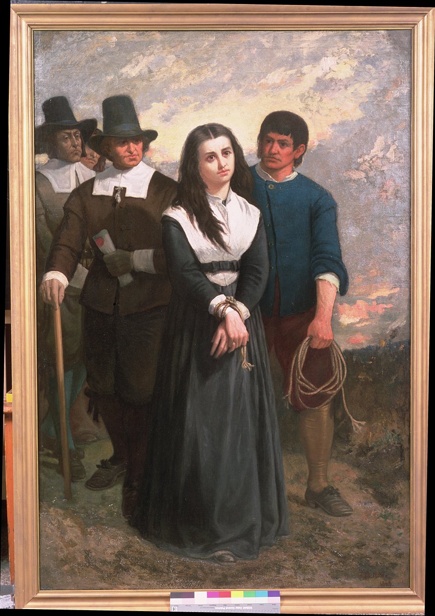 Noitakukkula (Salemin marttyyri) 1869 tekijältä Thomas Satterwhite Noble