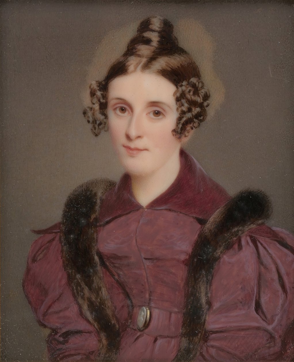 Naisen muotokuva, n. 1835. tekijältä Thomas Seir Cummings