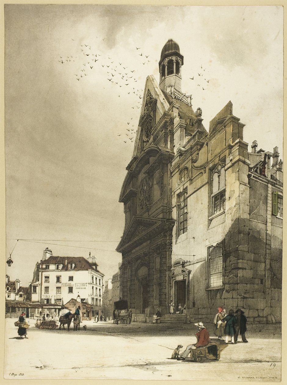 Església de Sant Etienne du Mont, Parisfinnish tekijältä Thomas Shotter Boys
