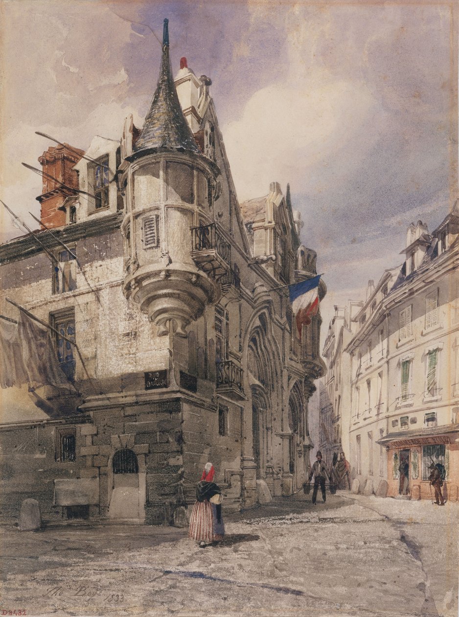Hotel de Sens, rue du Figuier tekijältä Thomas Shotter Boys