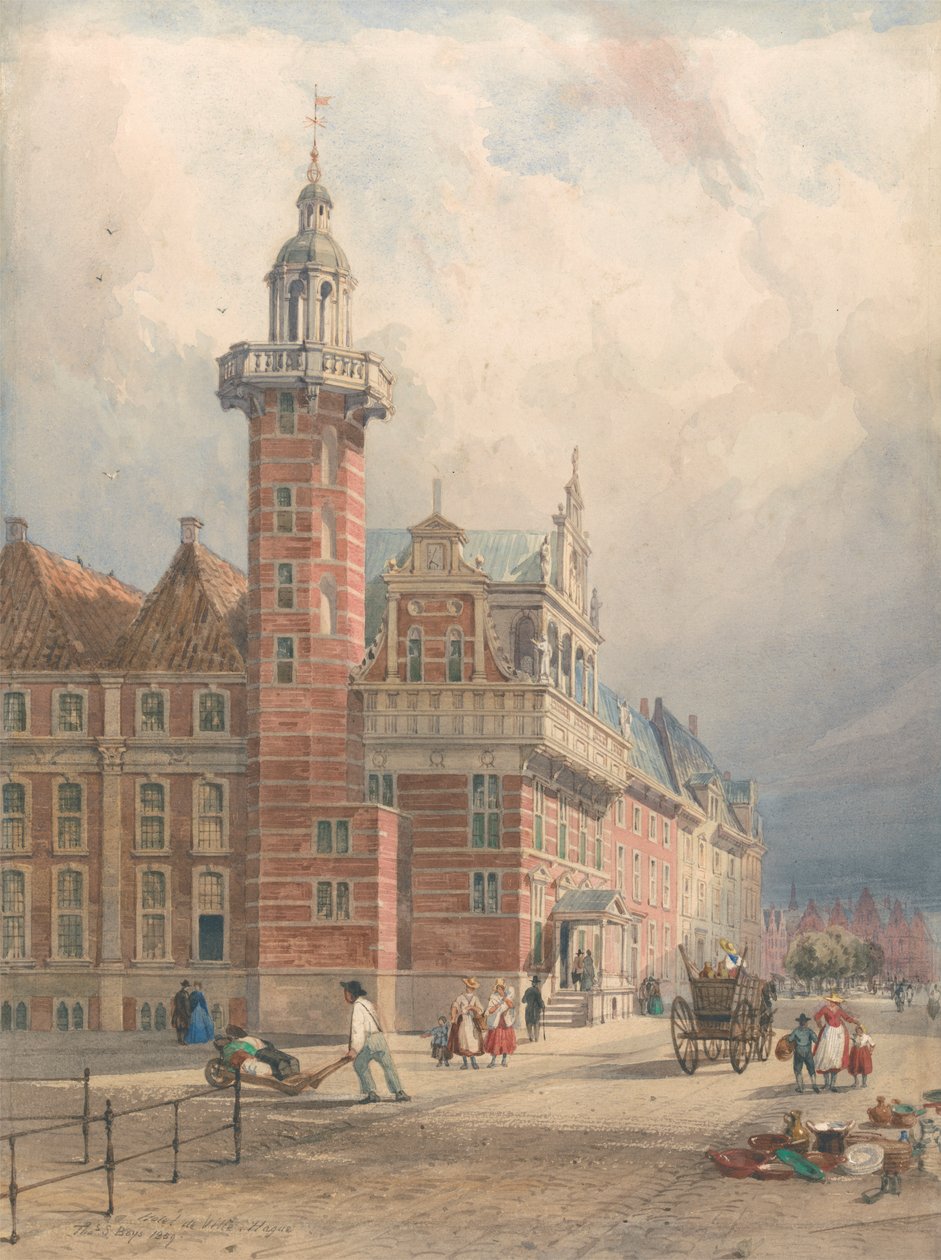 Hotel de Ville, Haag tekijältä Thomas Shotter Boys