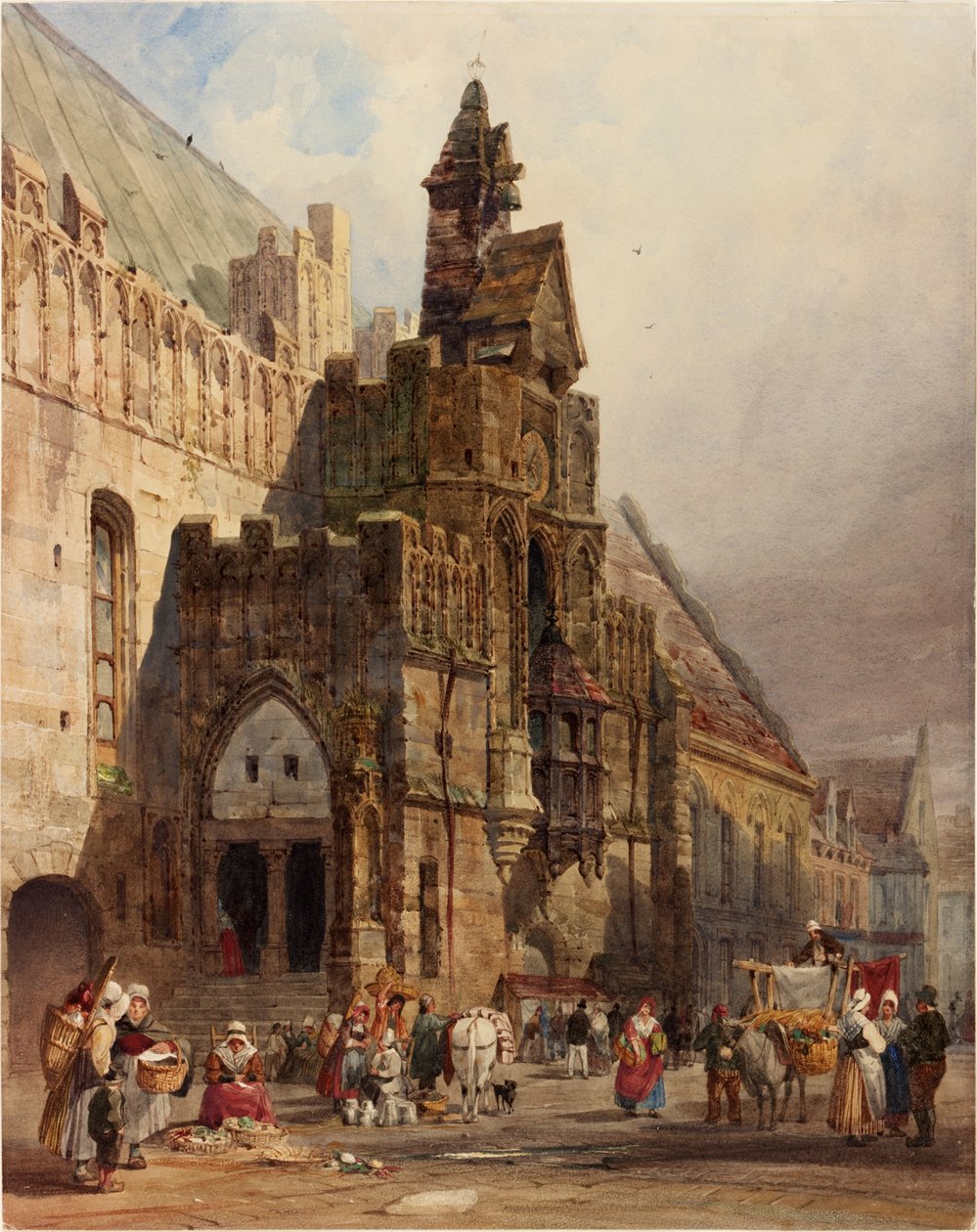 St Omerin kaupungintalo, Pas de Calais tekijältä Thomas Shotter Boys