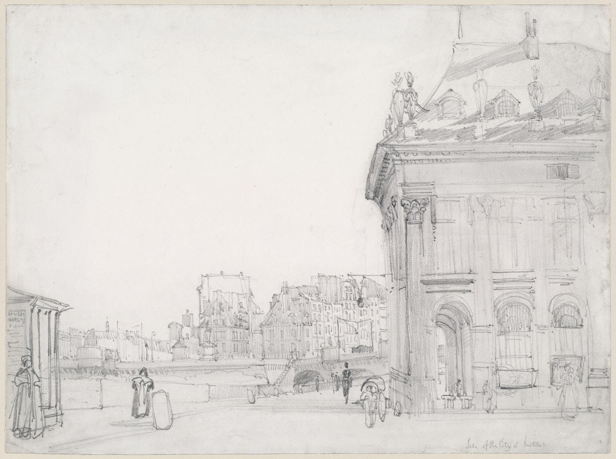 Ile de la Cité Pariisin Institutista tekijältä Thomas Shotter Boys