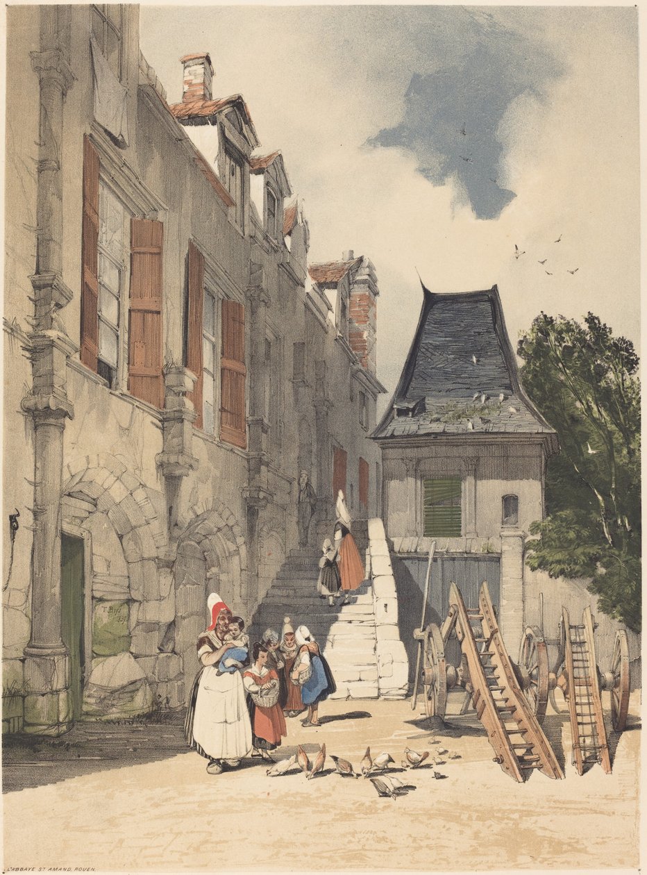 St. Amand Abbey, Rouen tekijältä Thomas Shotter Boys