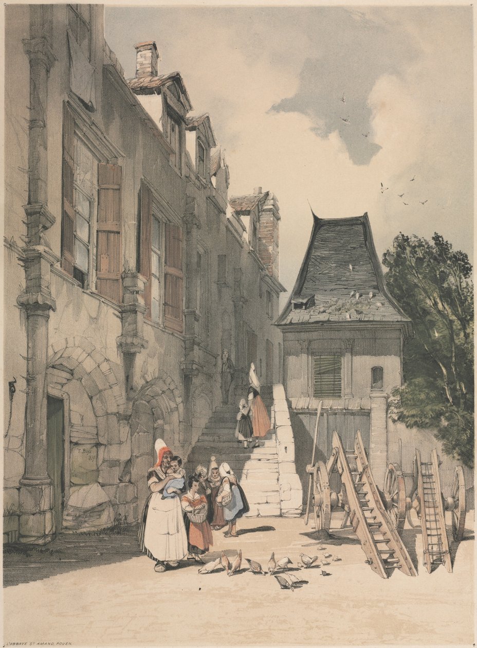 St. Amand Abbey, Rouen tekijältä Thomas Shotter Boys