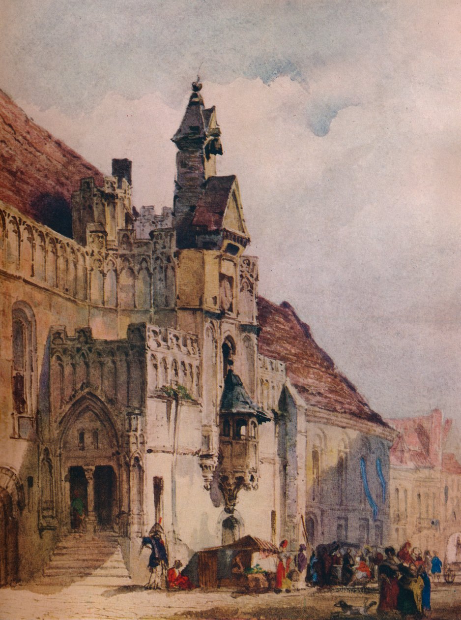 Kaupungintalo, St Omer, 1867 tekijältä Thomas Shotter Boys