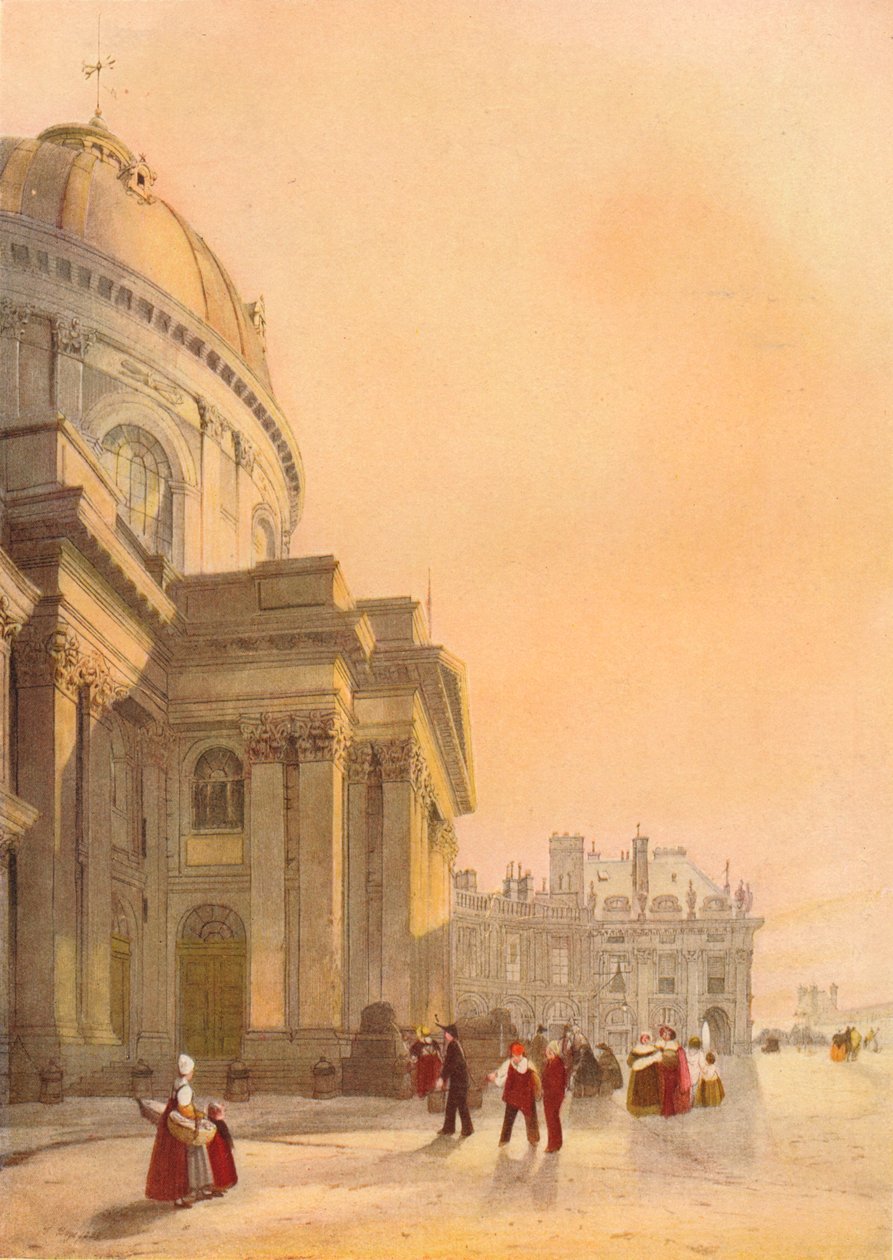 Instituutin kappeli, Pariisi, 1839 tekijältä Thomas Shotter Boys