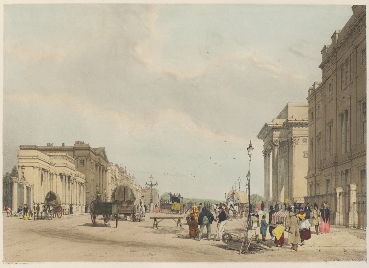Lontoo sellaisena kuin se on: Hyde Park Corner tekijältä Thomas Shotter Boys