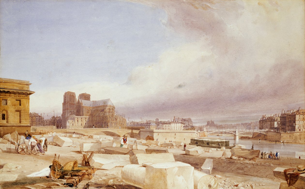Notre Dame Quai St. Bernardista tekijältä Thomas Shotter Boys