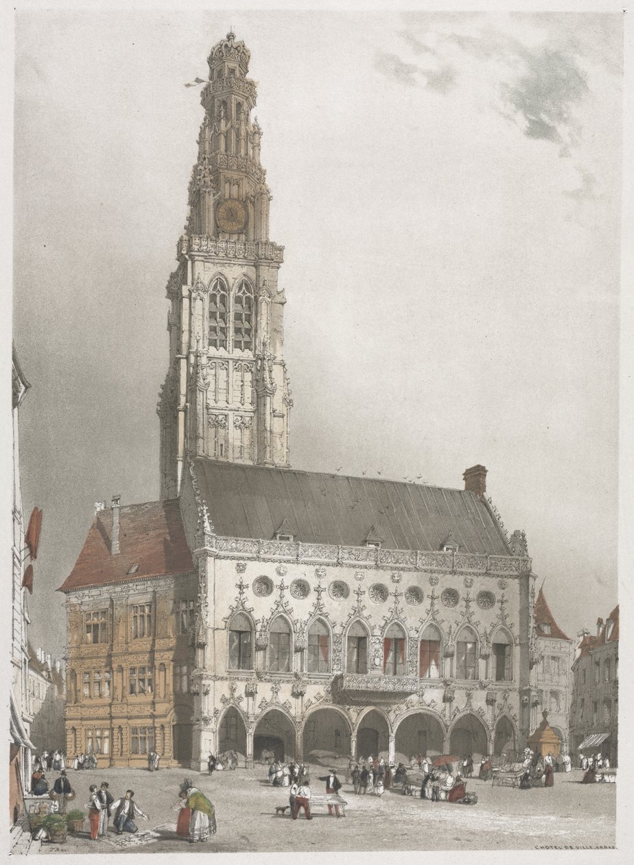 Kuvankaunis arkkitehtuuri Pariisissa, Gentissä, Antwerpenissä, Rouenissa: L