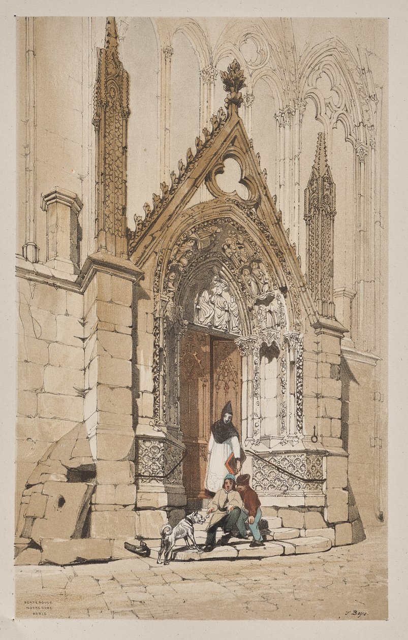 Arquitectura pintoresca a París, Gant, Anvers, Rouen: Porte Rouge, Notre Dame, Parisfinnish tekijältä Thomas Shotter Boys