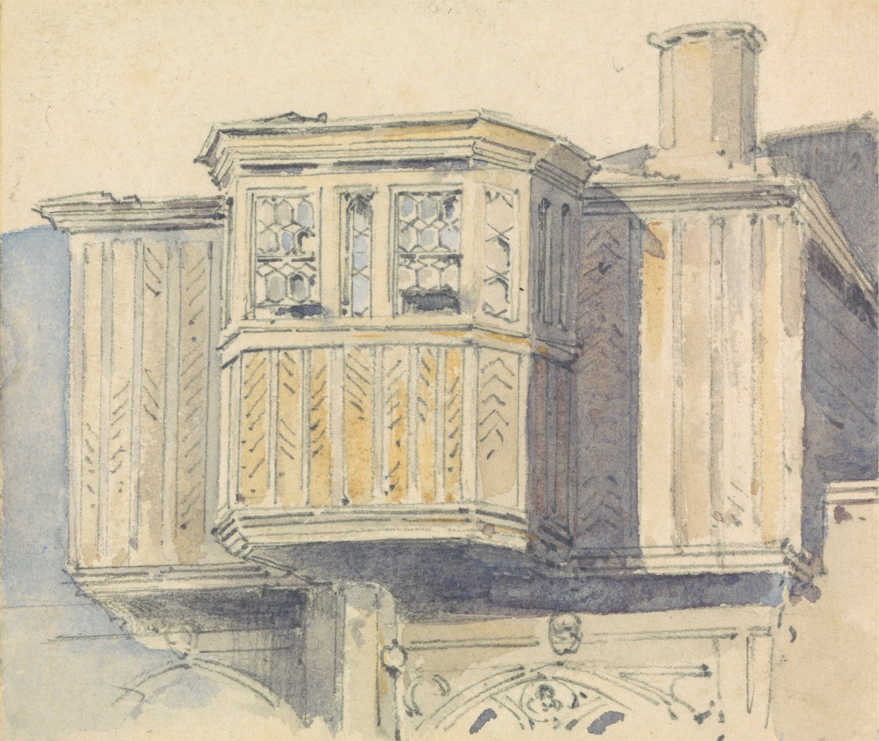 Kuningatar Anne Boleynin huone, Windsorin linna tekijältä Thomas Shotter Boys