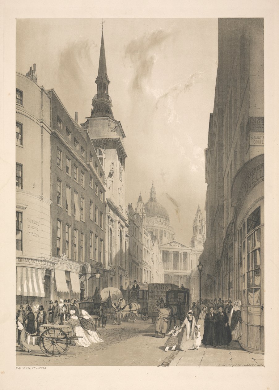 Pyhän Paavalin Ludgate Hillistä tekijältä Thomas Shotter Boys