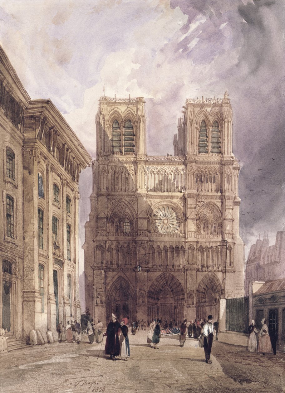 Notre Damen katedraali, Pariisi tekijältä Thomas Shotter Boys
