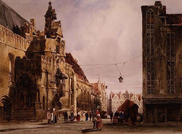Hotel de Ville, St. Omer tekijältä Thomas Shotter Boys
