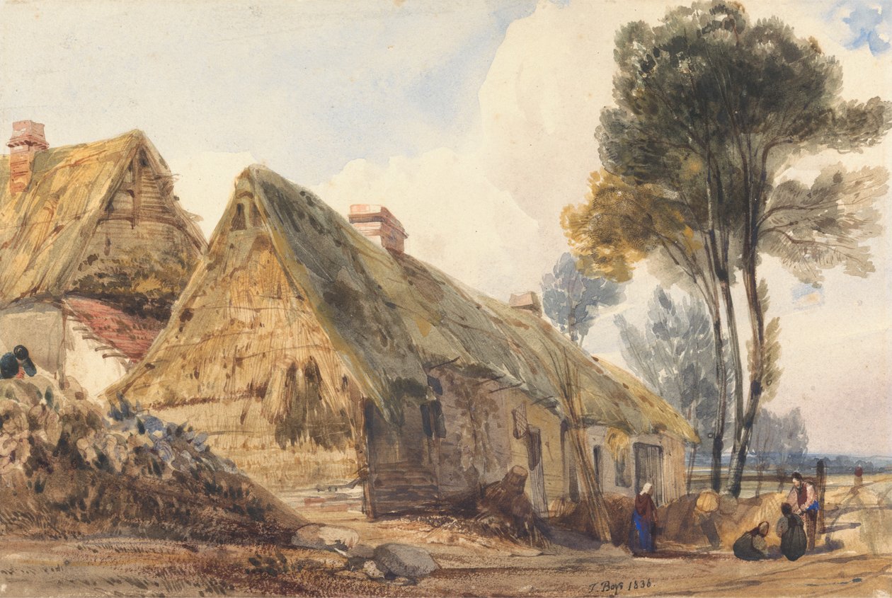 Näkymä Swiss Cottagessa, Lontoossa tekijältä Thomas Shotter Boys