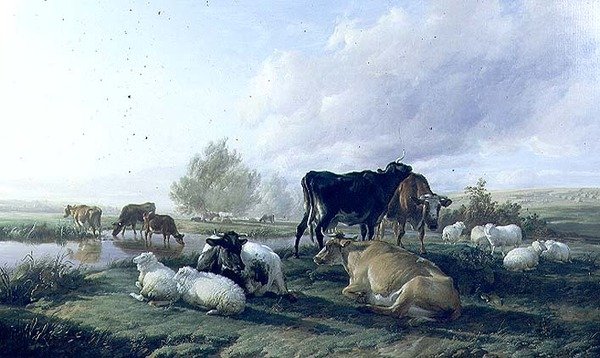 White Hall Meadowsissa, Canterburyssa tekijältä Thomas Sidney Cooper