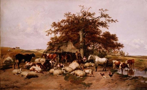 Keskipäivän lepo tekijältä Thomas Sidney Cooper