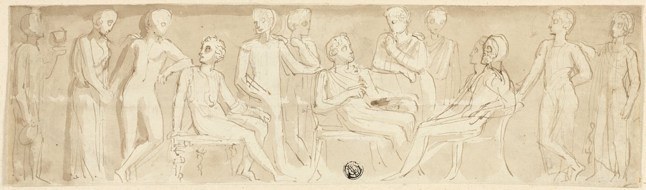 Disseny de frisos a la manera clàssica finlandesa tekijältä Thomas Stothard