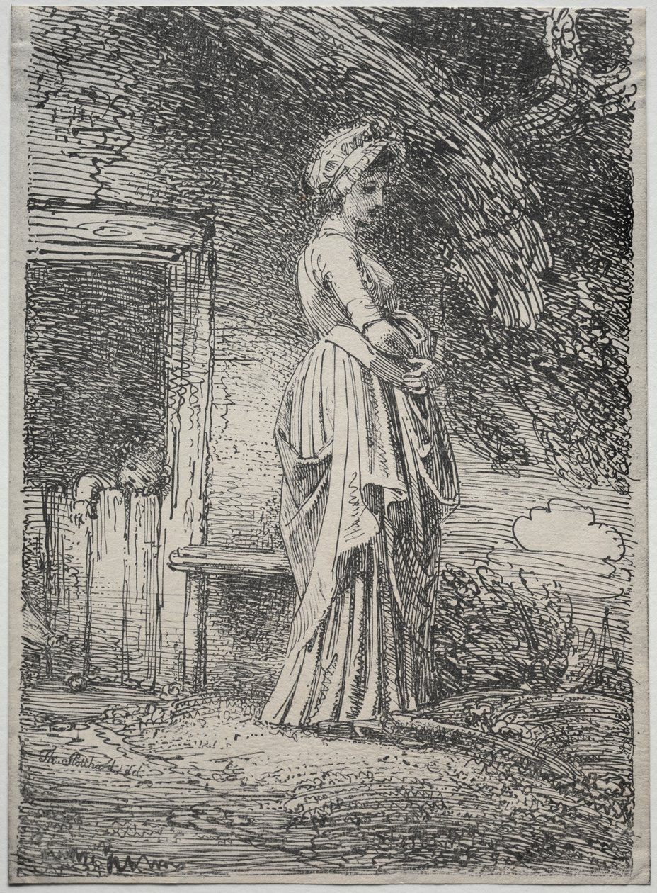 Polyautografian näytteet: Kadonnut omena tekijältä Thomas Stothard