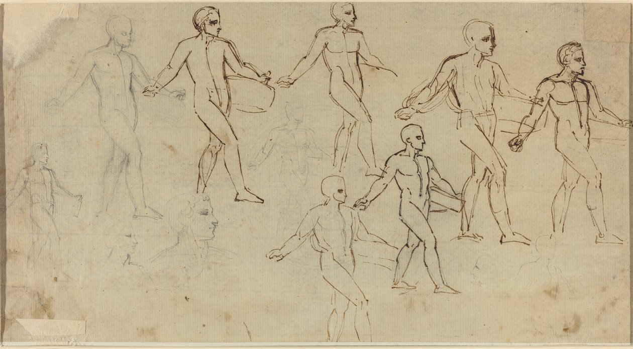 Kylväjän tutkimuksia (kuva Thomsonin vuodenaikoihin) tekijältä Thomas Stothard