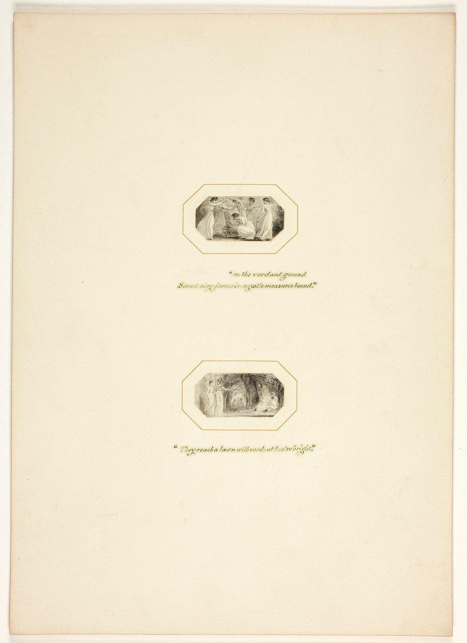 Studie für eine Platte aus The Task tekijältä Thomas Stothard