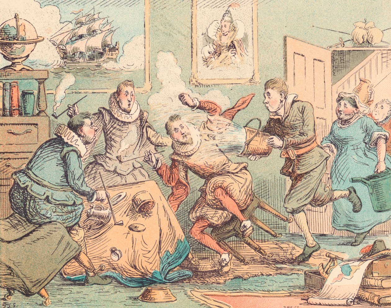 Sir Walter Raleighs Pipe Out Out, c1884 tekijältä Thomas Strong Seccombe