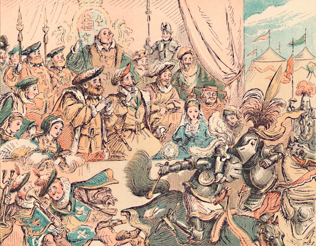 Kultakankaan kenttä, n. 1884 tekijältä Thomas Strong Seccombe