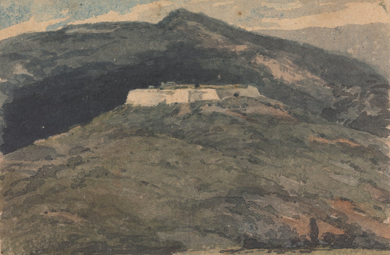 Fort Putnam Capnista. Philips Sali. W. P. Ensimmäinen yritys, luonnosta tekijältä Thomas Sully