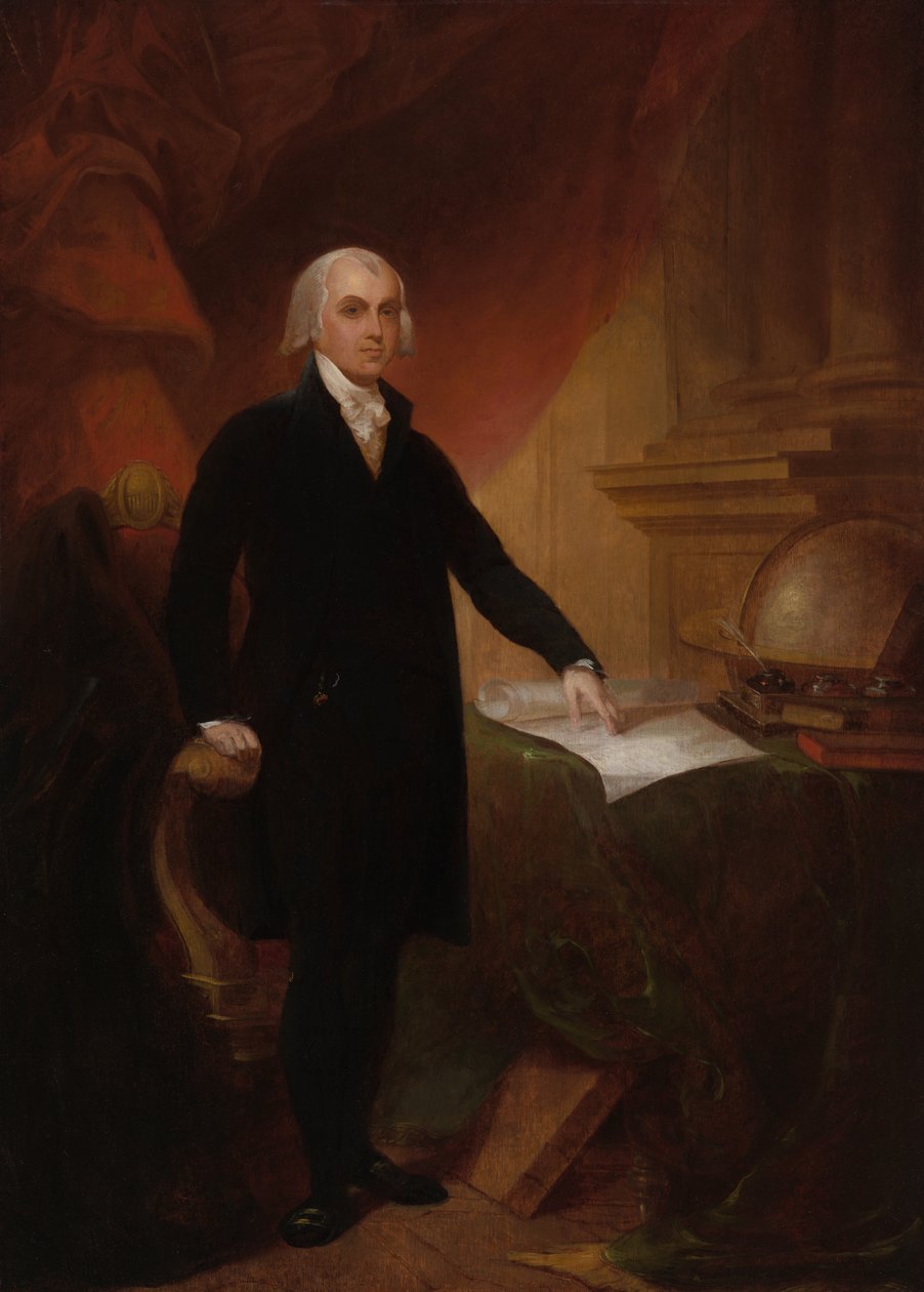James Madison tekijältä Thomas Sully