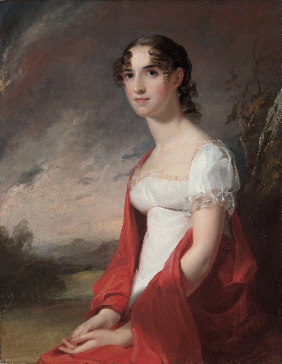 Mary Sicard Davidin muotokuva, 1813. tekijältä Thomas Sully