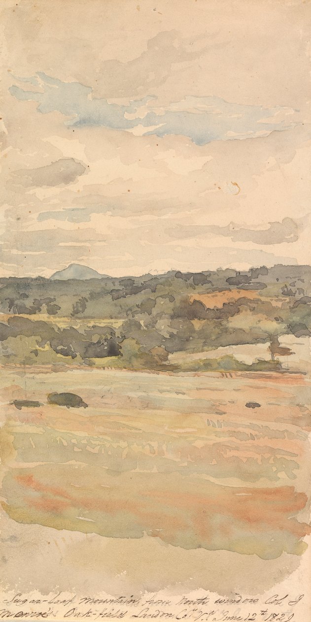 Sugar-Loaf Mountain, North Windowista, eversti J. Monroe