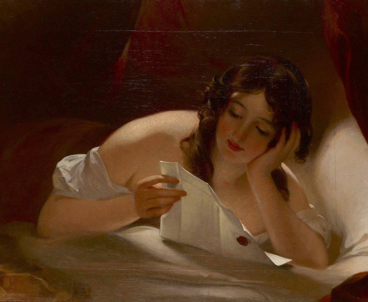 Rakkauskirje, 1834 tekijältä Thomas Sully