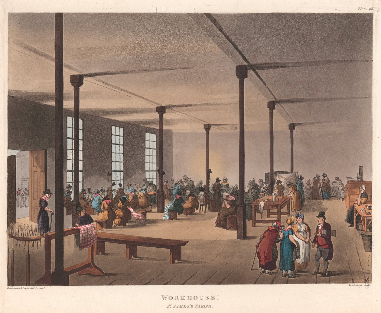 Workhouse St. James Parish tekijältä Thomas Sunderland