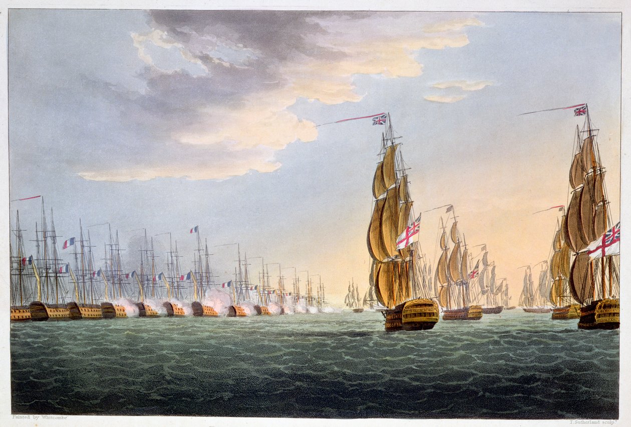 Niilin taistelu, 1. elokuuta 1798 1816 tekijältä Thomas Sutherland