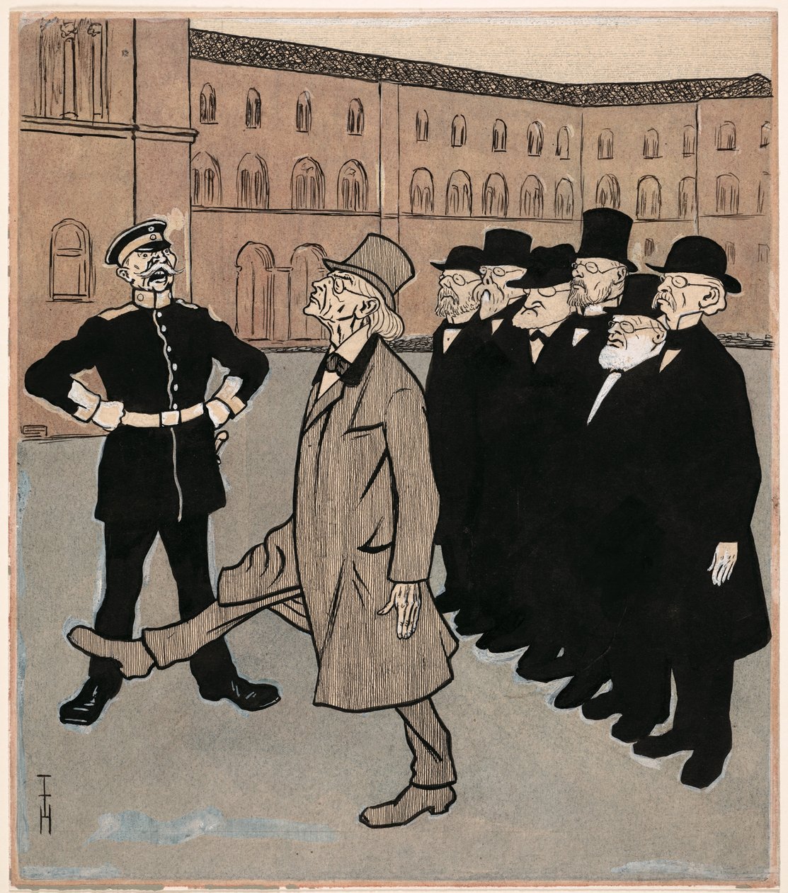 Tieteen vapaus; Simplicissimus V/5 tekijältä Thomas Theodor Heine