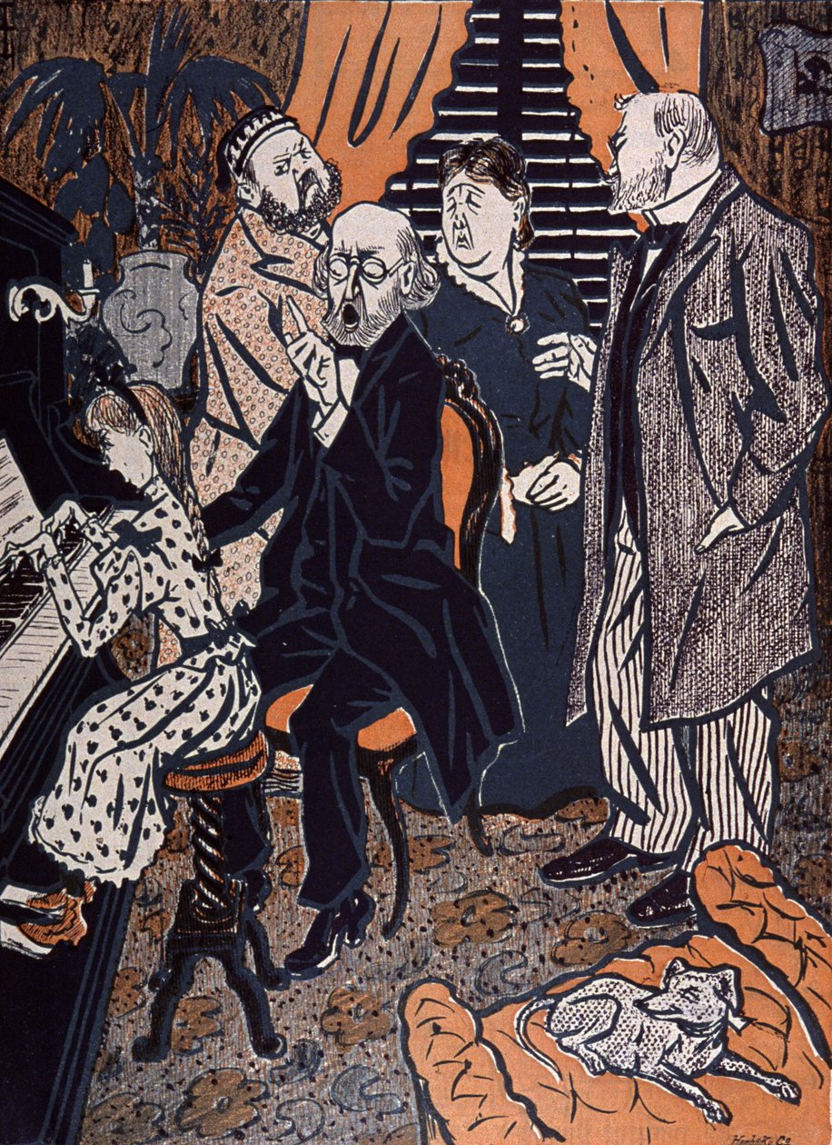 Perhekonsertti pianon ääressä: Simplicissimus, Saksa tekijältä Thomas Theodor Heine