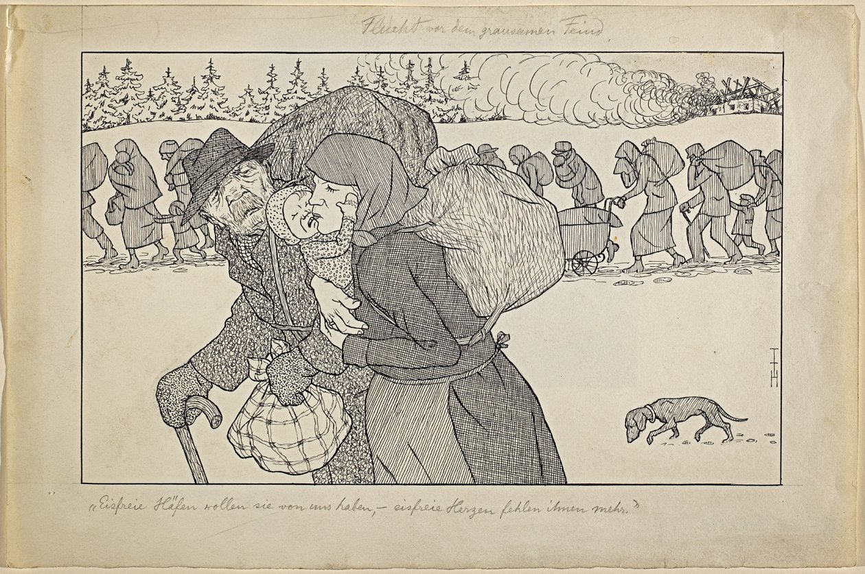 Pakene julmaa vihollista tekijältä Thomas Theodor Heine