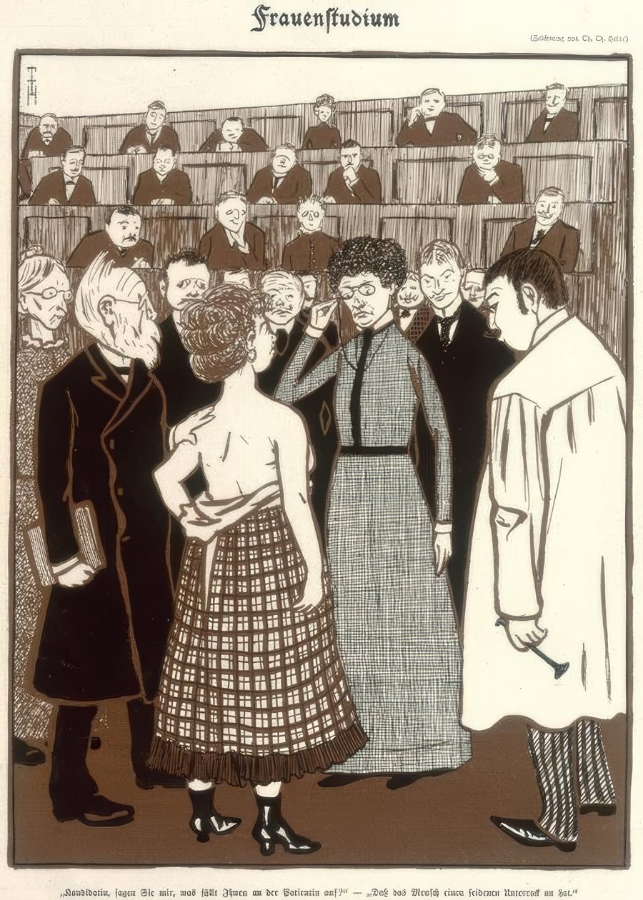 Naisten opinnot tekijältä Thomas Theodor Heine