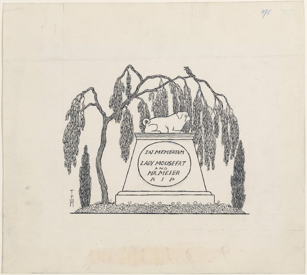 Mopsgrab tekijältä Thomas Theodor Heine
